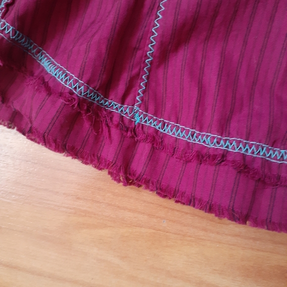 Johnny Was 3J Workshop Floral Embroidered Shirt Small - Picture 4 of 8